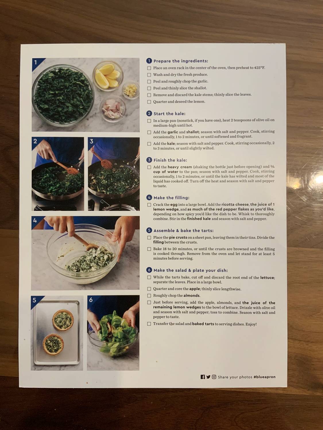 Recipe card back