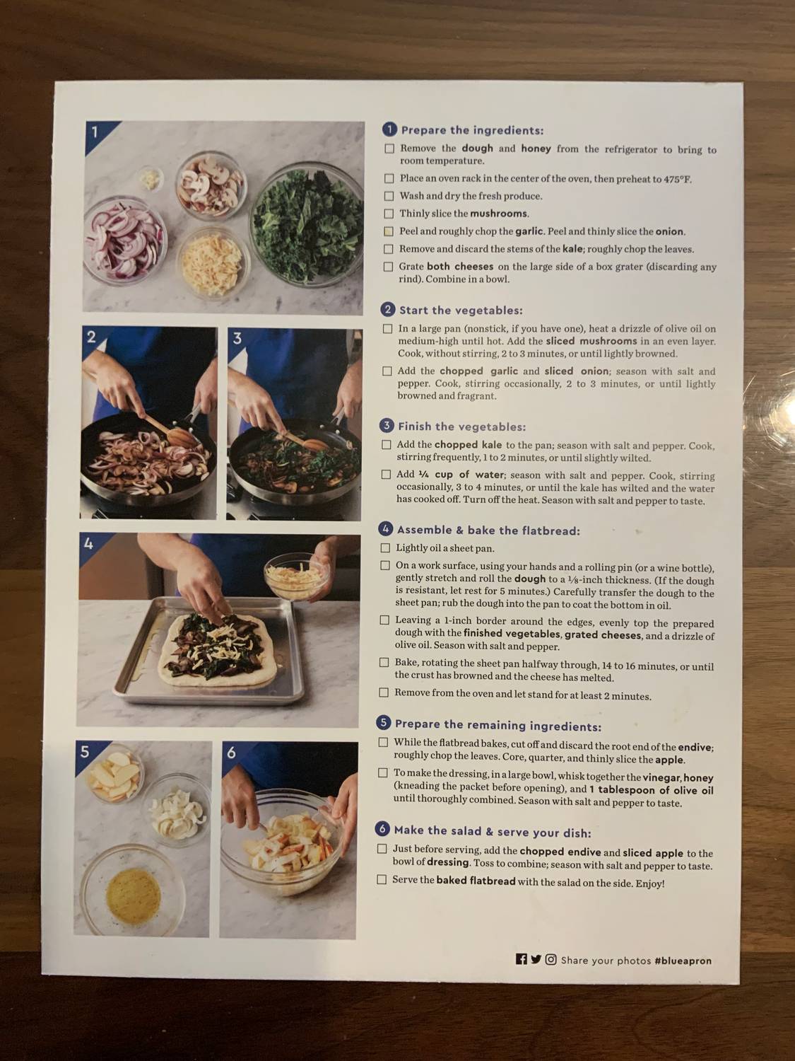 Recipe card back
