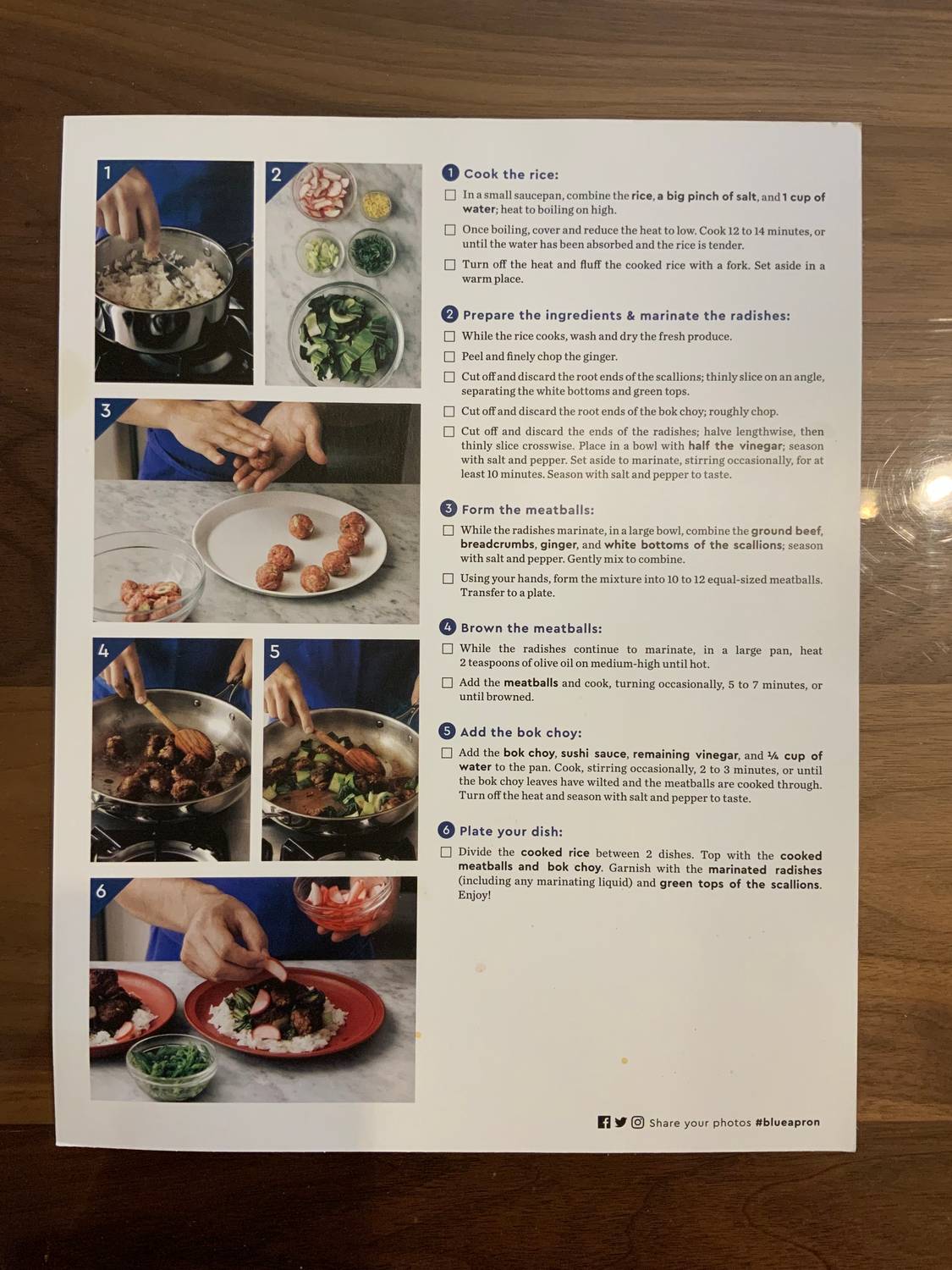 Recipe card back