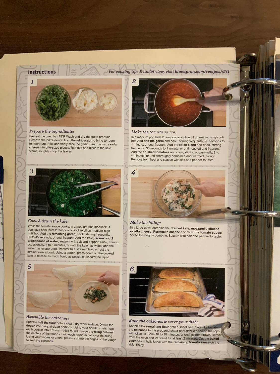 Recipe card back