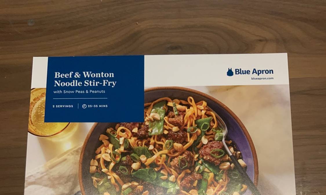 Beef & Wonton Noodle Stir-Fry