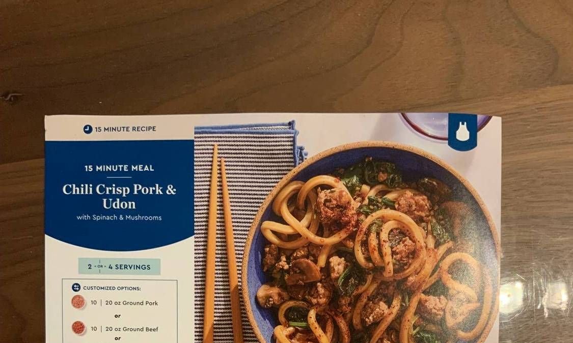 Chili Crisp Pork & Udon