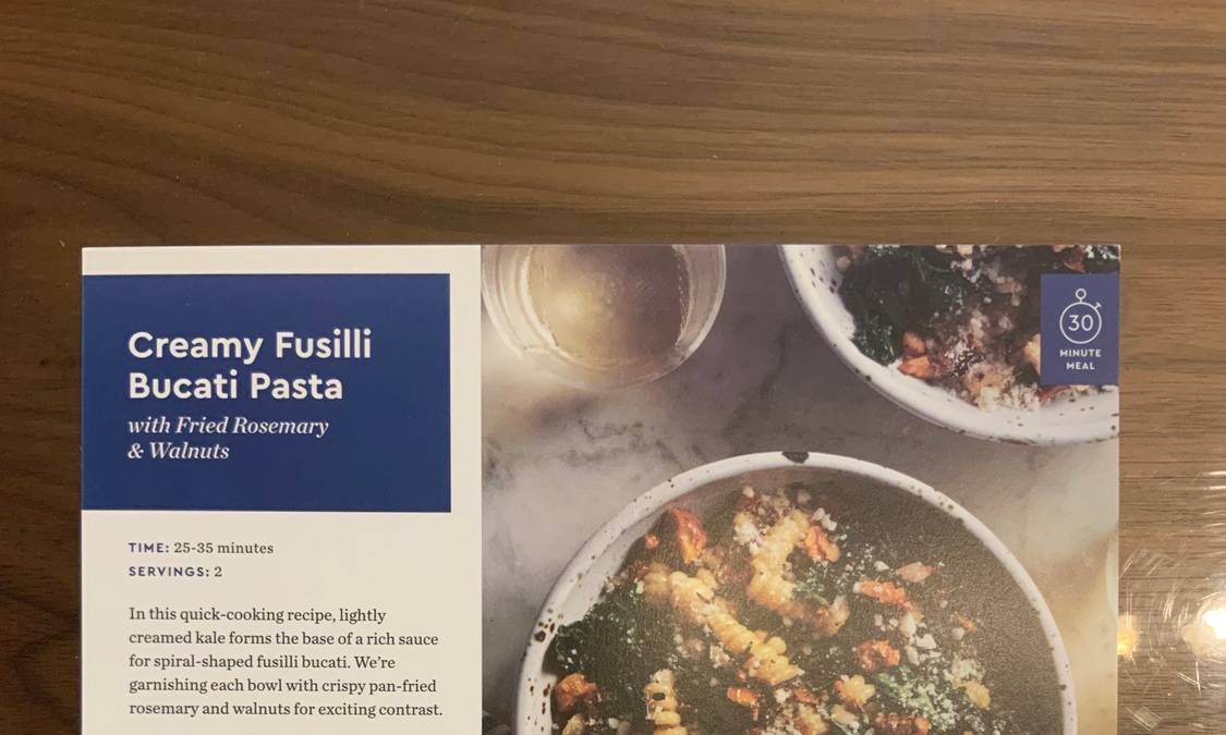 Creamy Fusilli Bucati Pasta