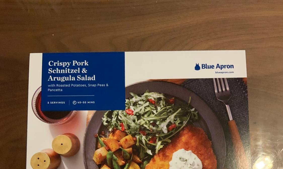 Crispy Pork Schnitzel & Arugula Salad