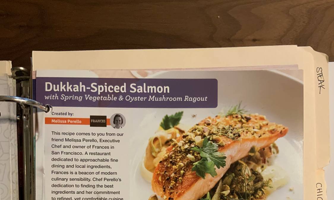 Dukkah-Spiced Salmon