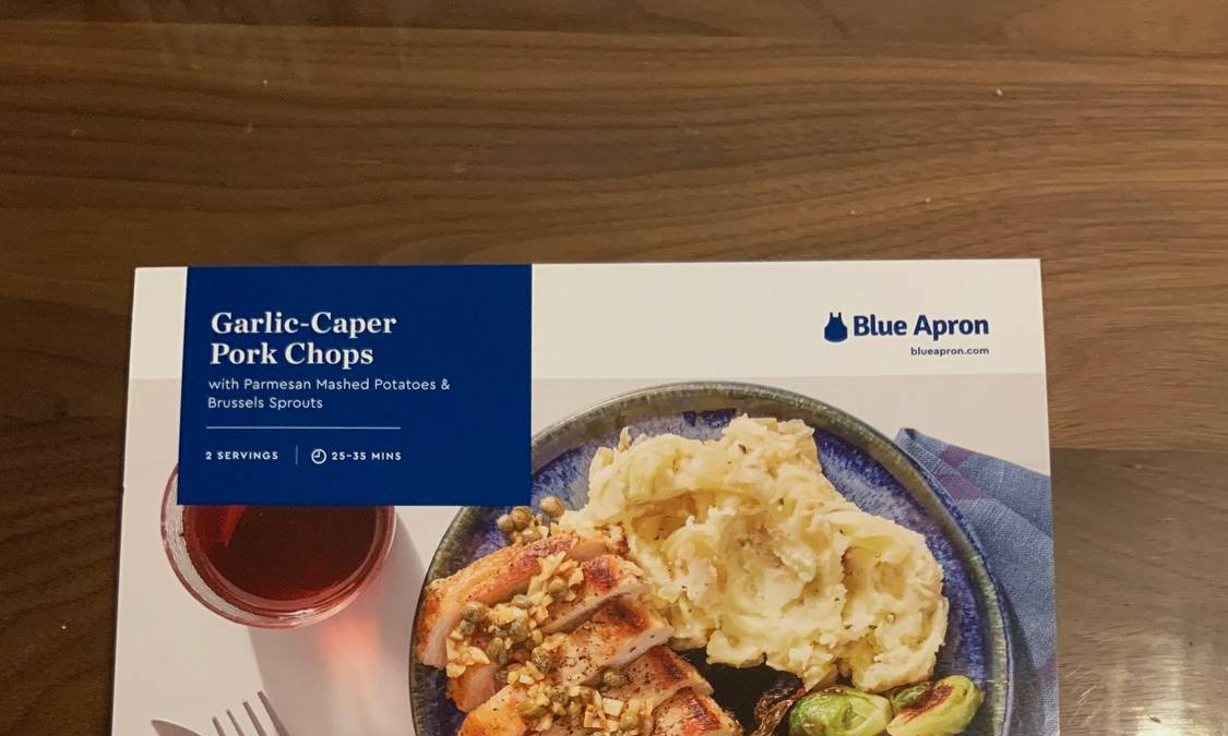 Garlic-Caper Pork Chops