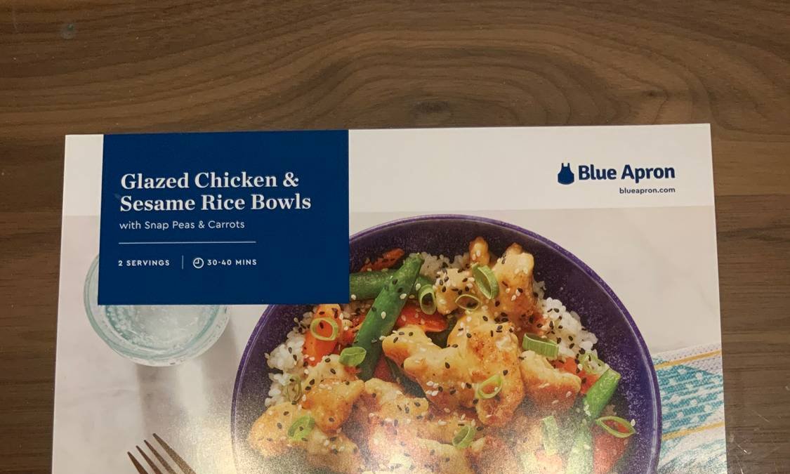 Glazed Chicken & Sesame Rice Bowls