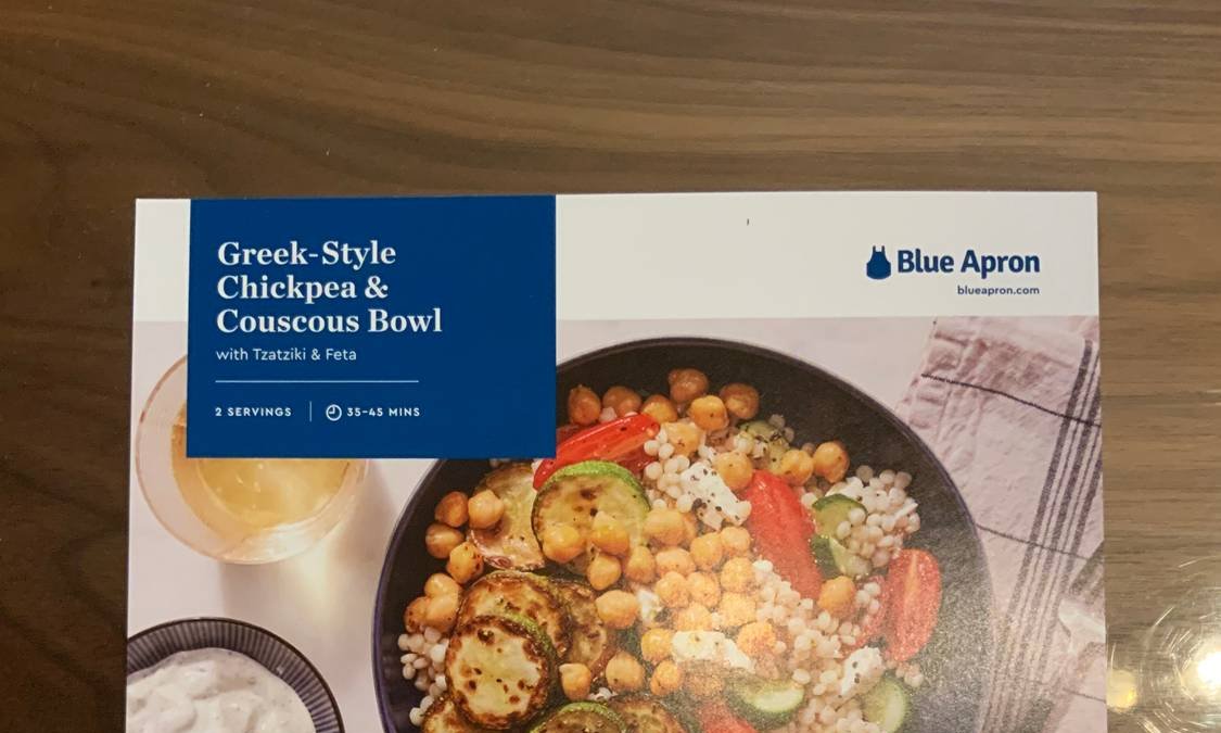 Greek-Style Chickpea & Couscous Bowl