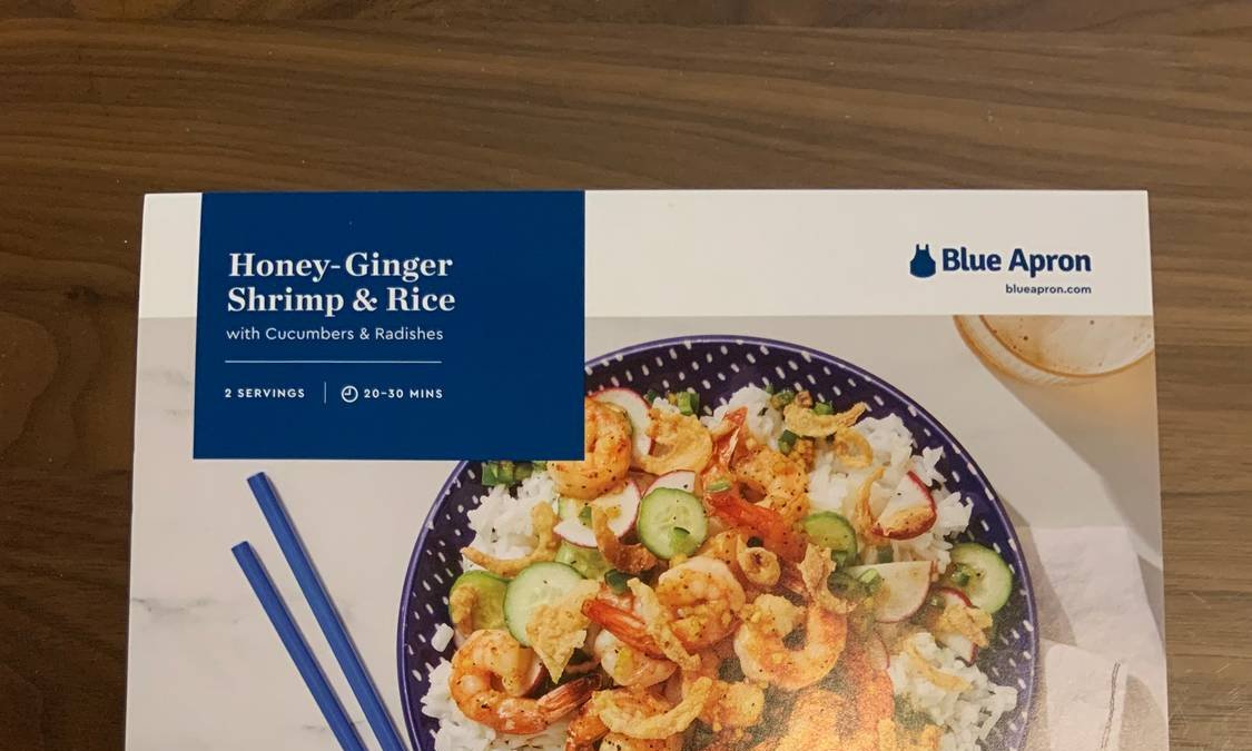 Honey-Ginger Shrimp & Rice