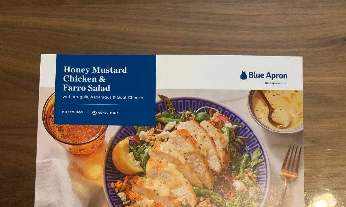 Honey Mustard Chicken & Farro Salad