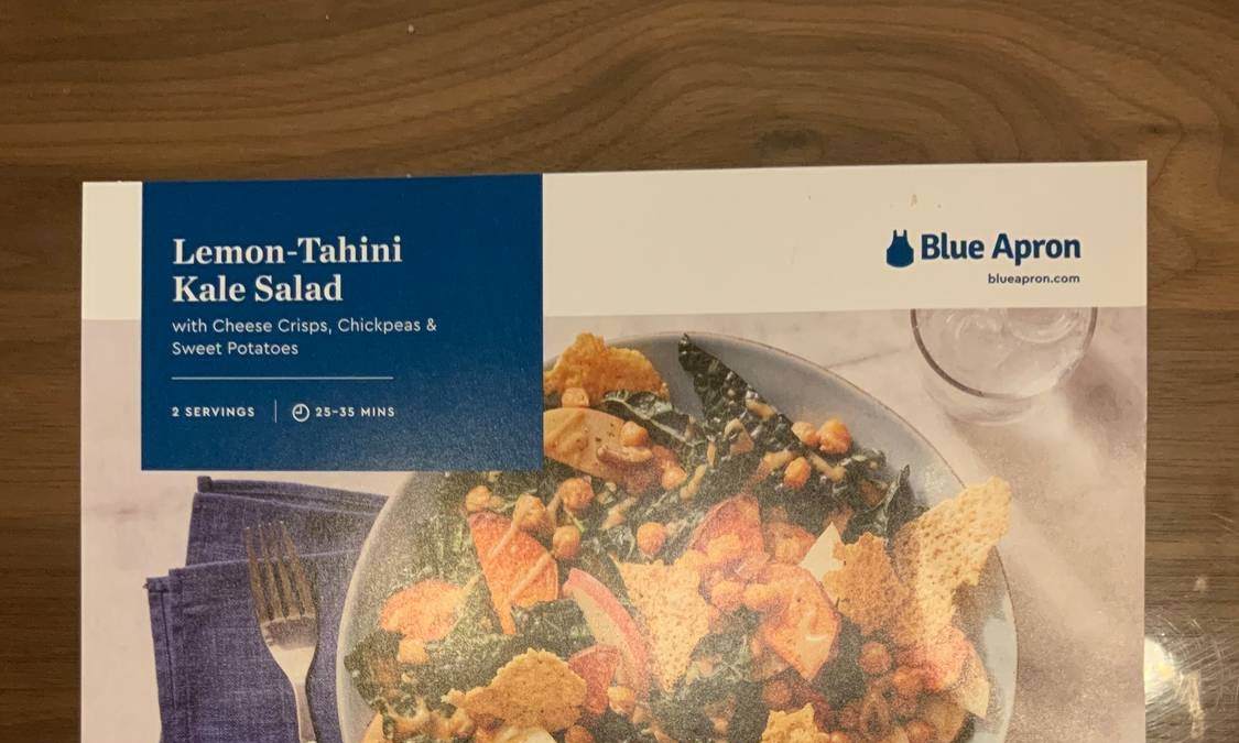 Lemon-Tahini Kale Salad