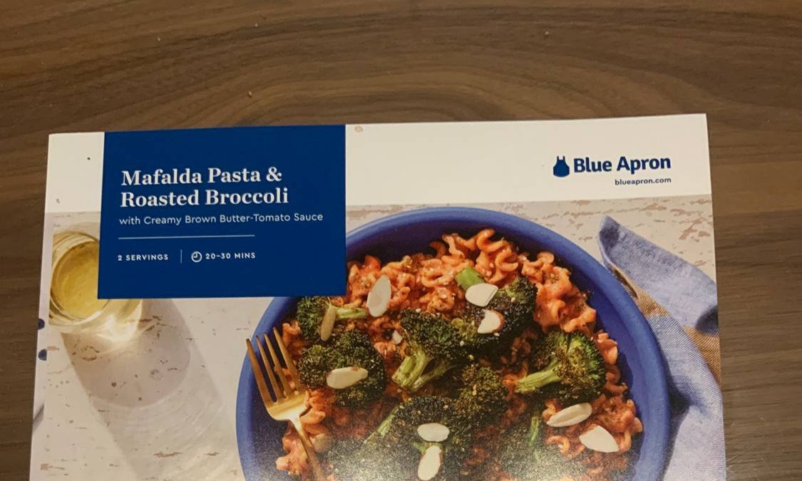 Mafalda Pasta & Roasted Broccoli