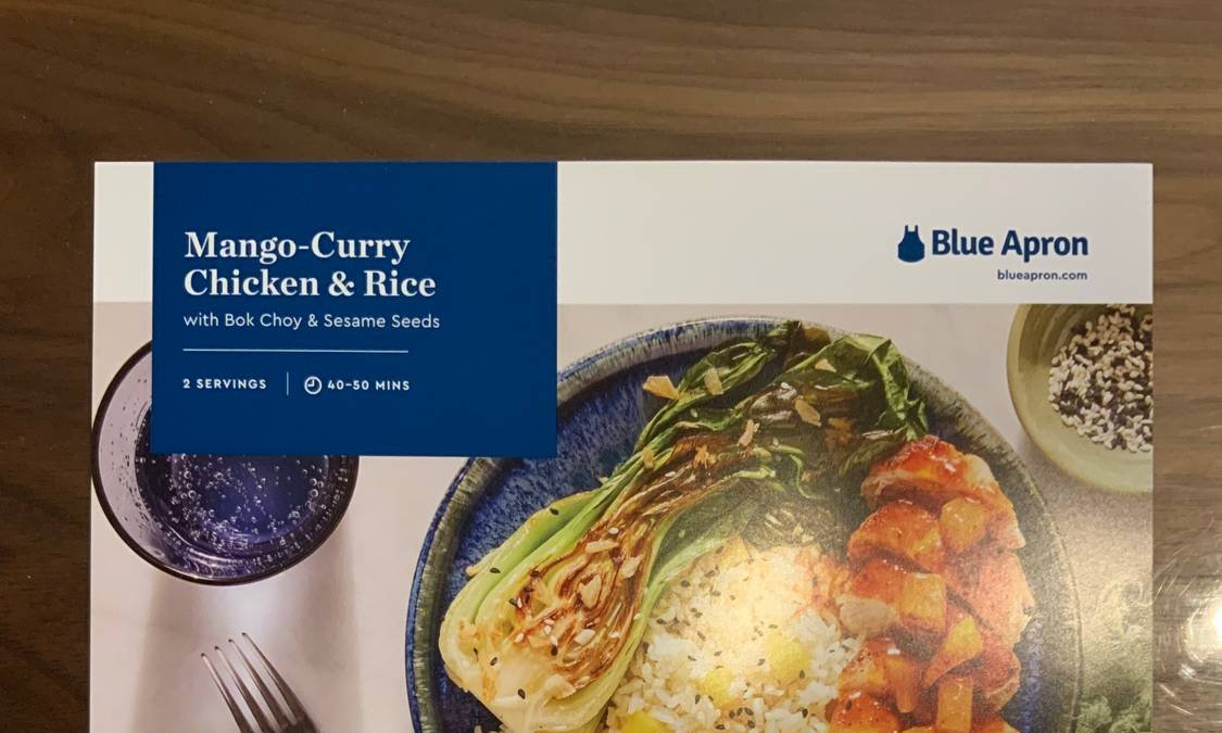 Mango-Curry Chicken & Rice