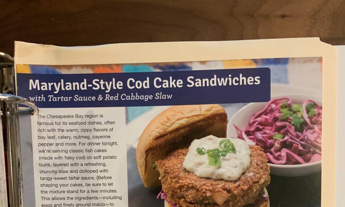 Maryland-Style Cod Cake Sandwiches
