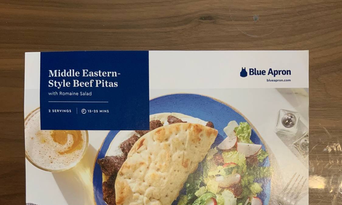 Middle Eastern-Style Beef Pitas