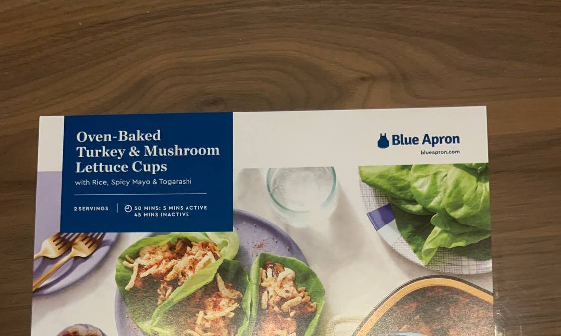 Oven-Baked Turkey & Mushroom Lettuce Cups