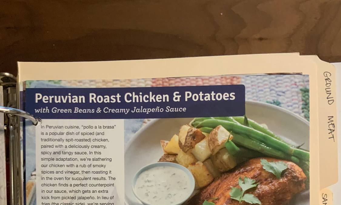 Peruvian Roast Chicken & Potatoes