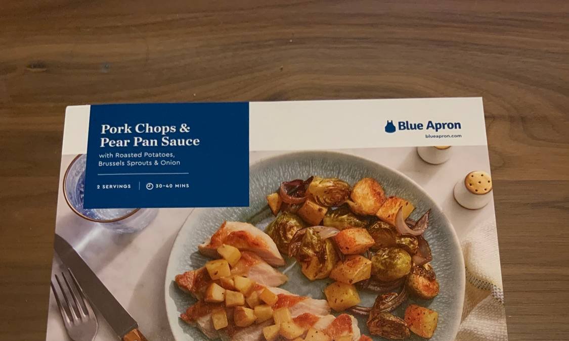 Pork Chops & Pear Pan Sauce