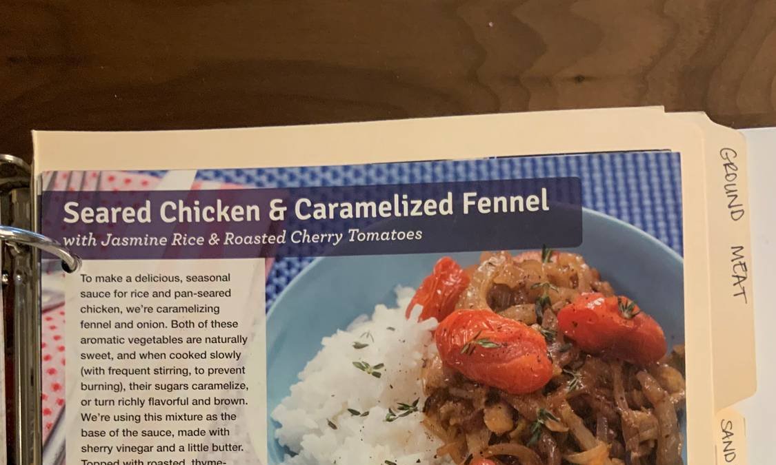 Seared Chicken & Caramelized Fennel