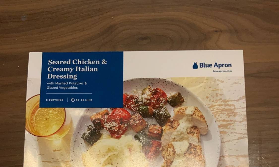 Seared Chicken & Creamy Italian Dressing