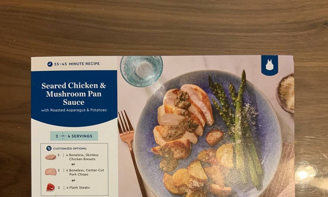 Seared Chicken & Mushroom Pan Sauce