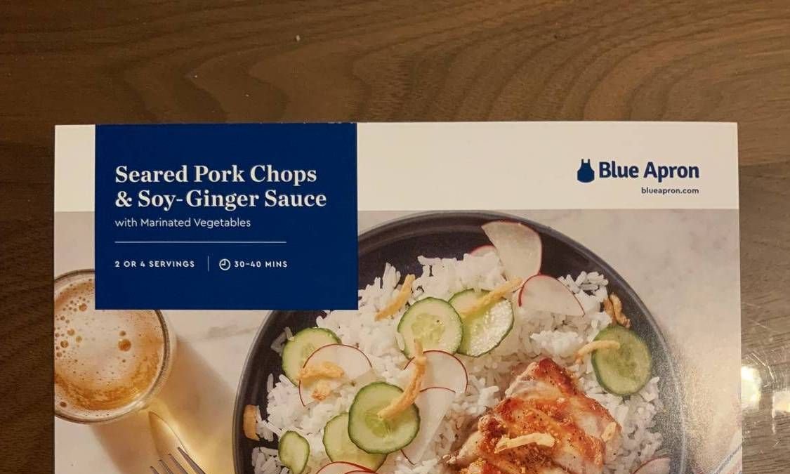 Seared Pork Chops & Soy-Ginger Sauce