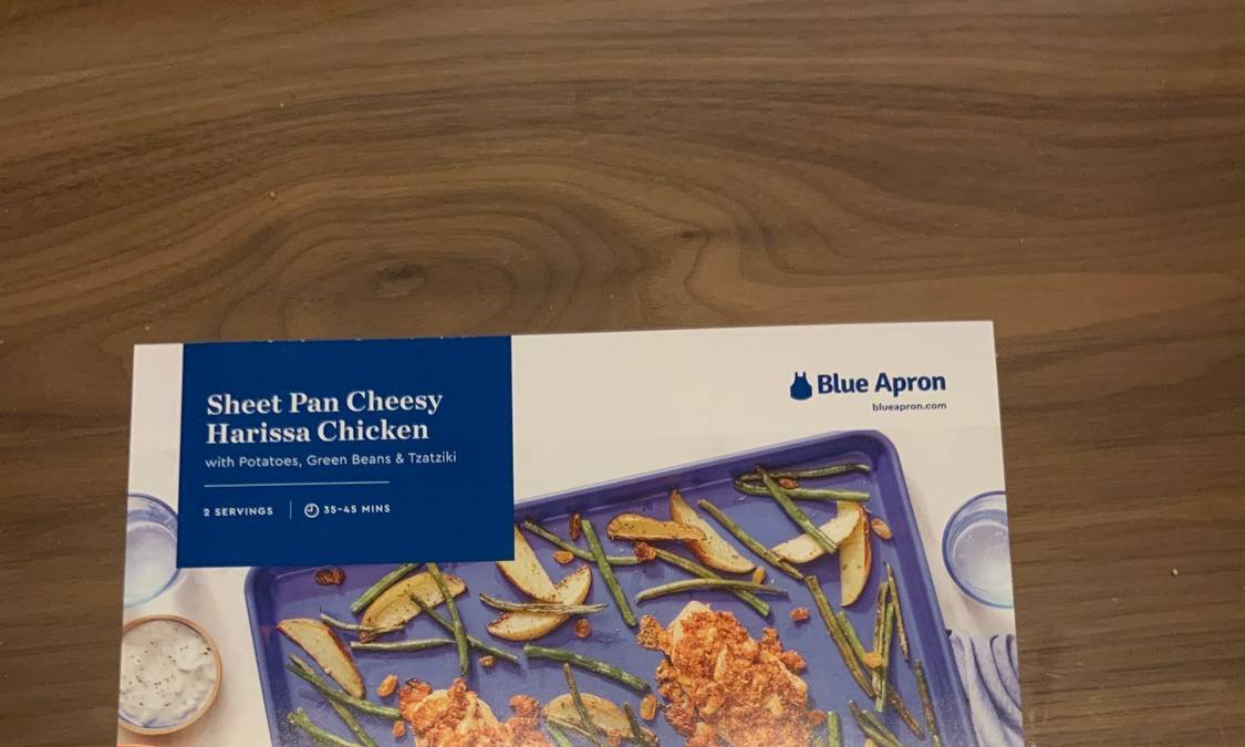 Sheet Pan Cheesy Harissa Chicken