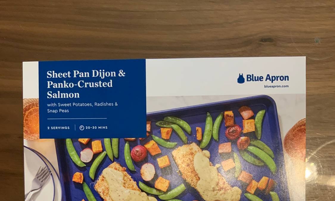 Sheet Pan Dijon & Panko-Crusted Salmon