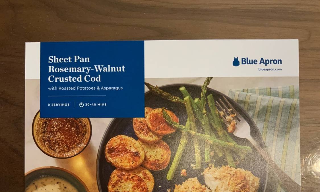 Sheet Pan Rosemary-Walnut Crusted Cod