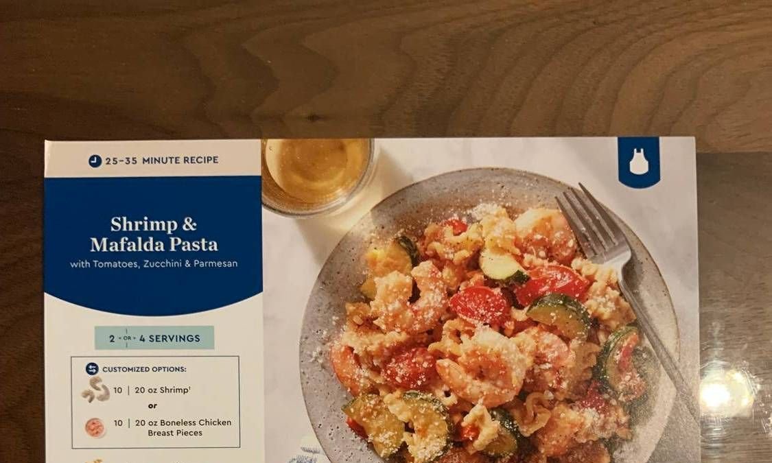 Shrimp & Matafada Pasta