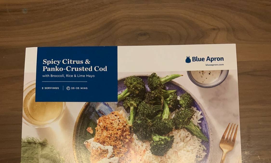 Spicy Citrus & Panko-Crusted Cod