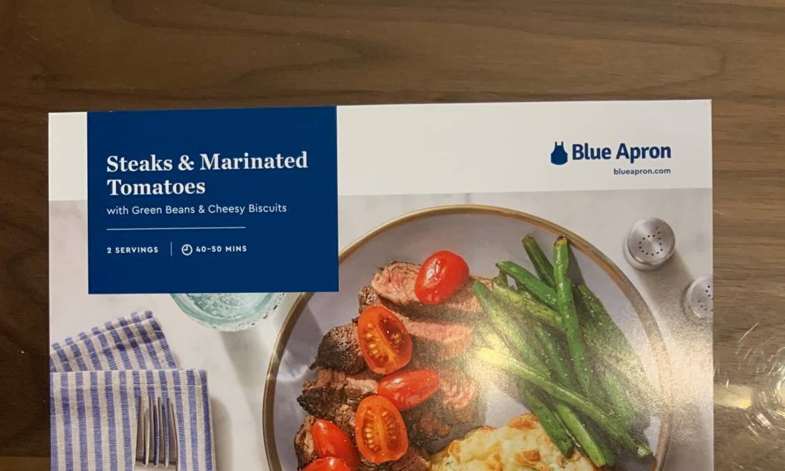 Steaks & Marinated Tomatoes