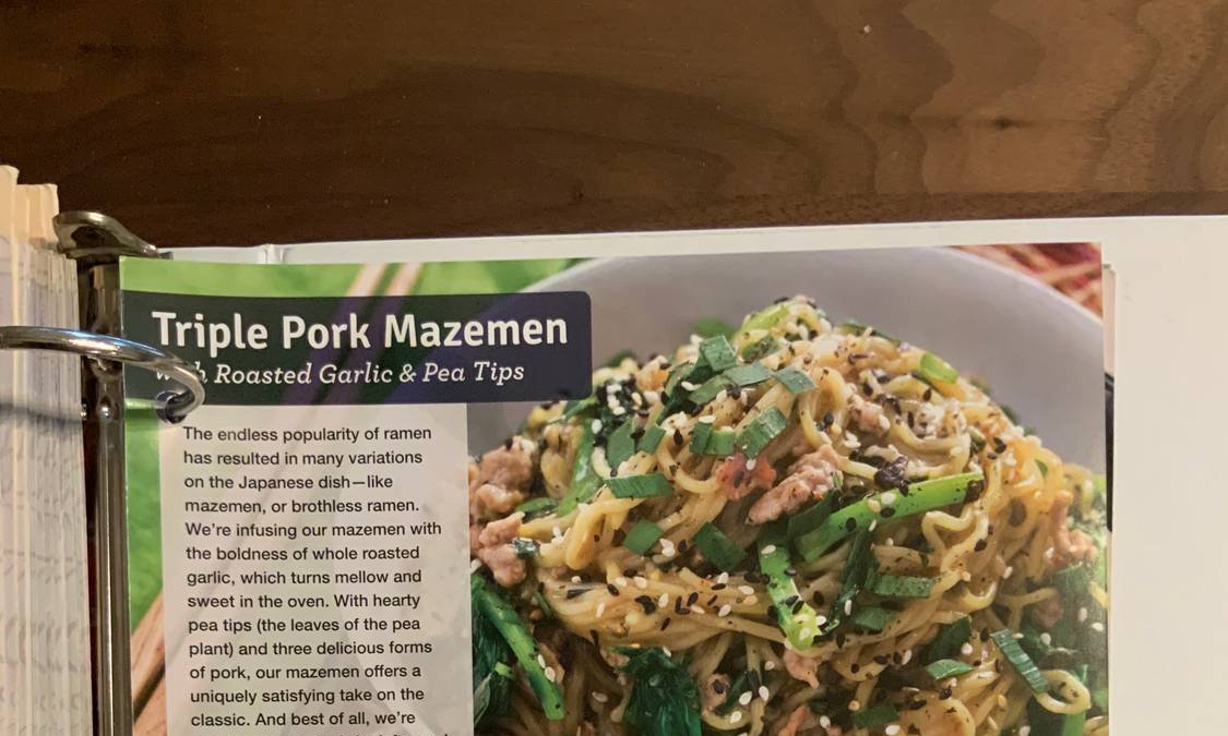Triple Pork Mazemen