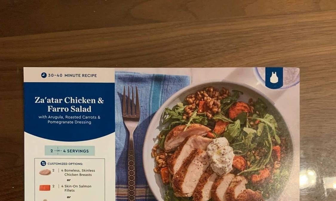 Za'atar Chicken & Farro Salad